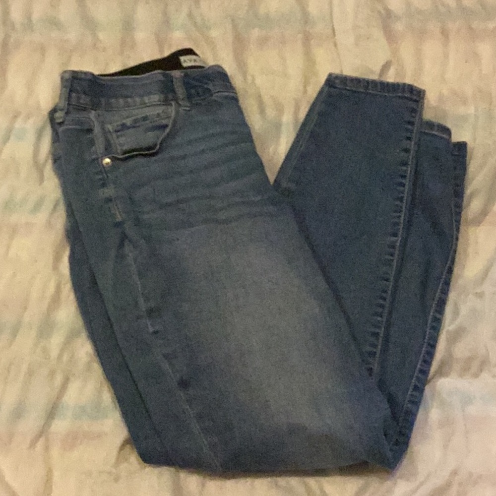Womens Plus size Jeans AVA &VIV 14W Med rinse denim - Picture 5 of 6